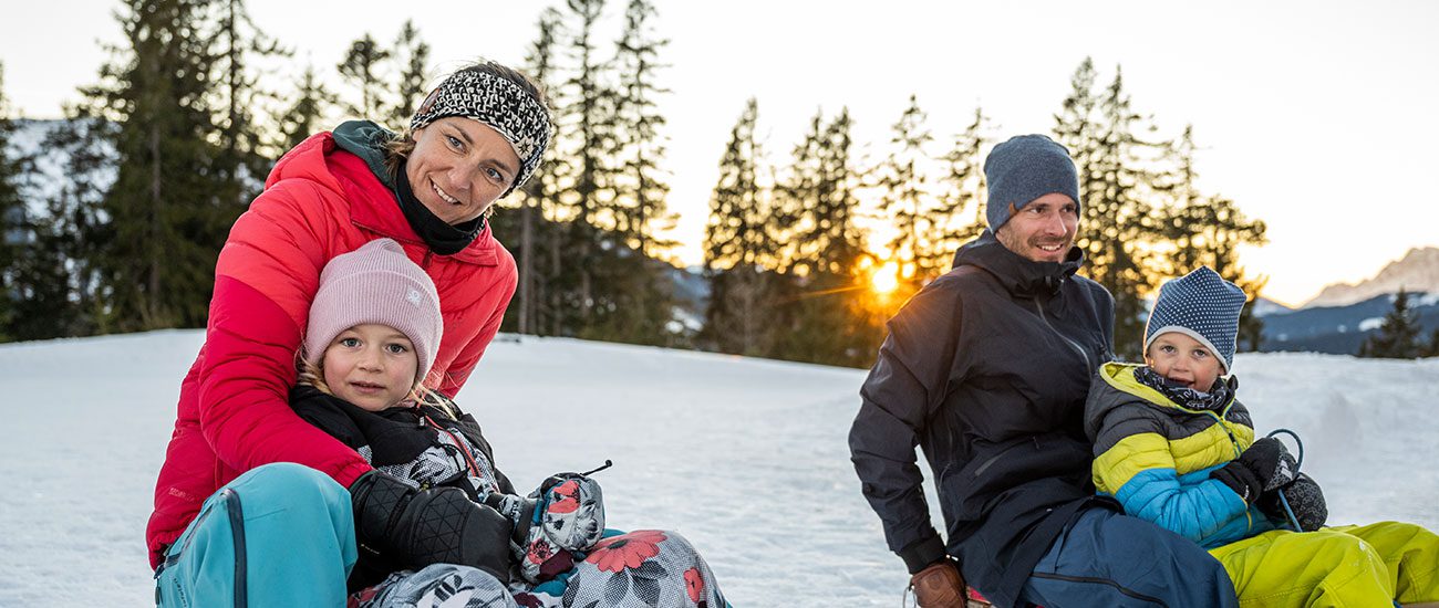 Rodeln - Winterurlaub in Filzmoos