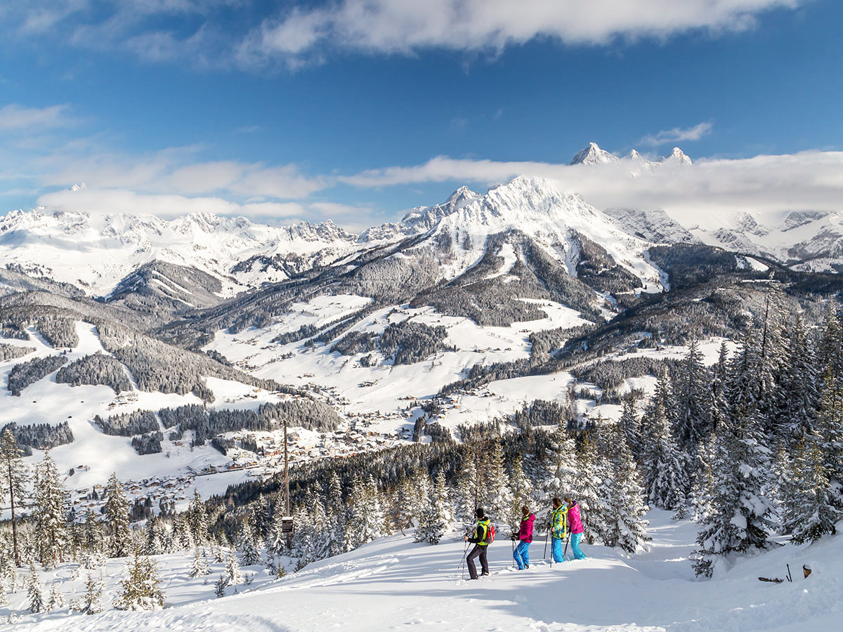 Schneeschuhwandern, Winterurlaub in Filzmoos, Salzburger Land