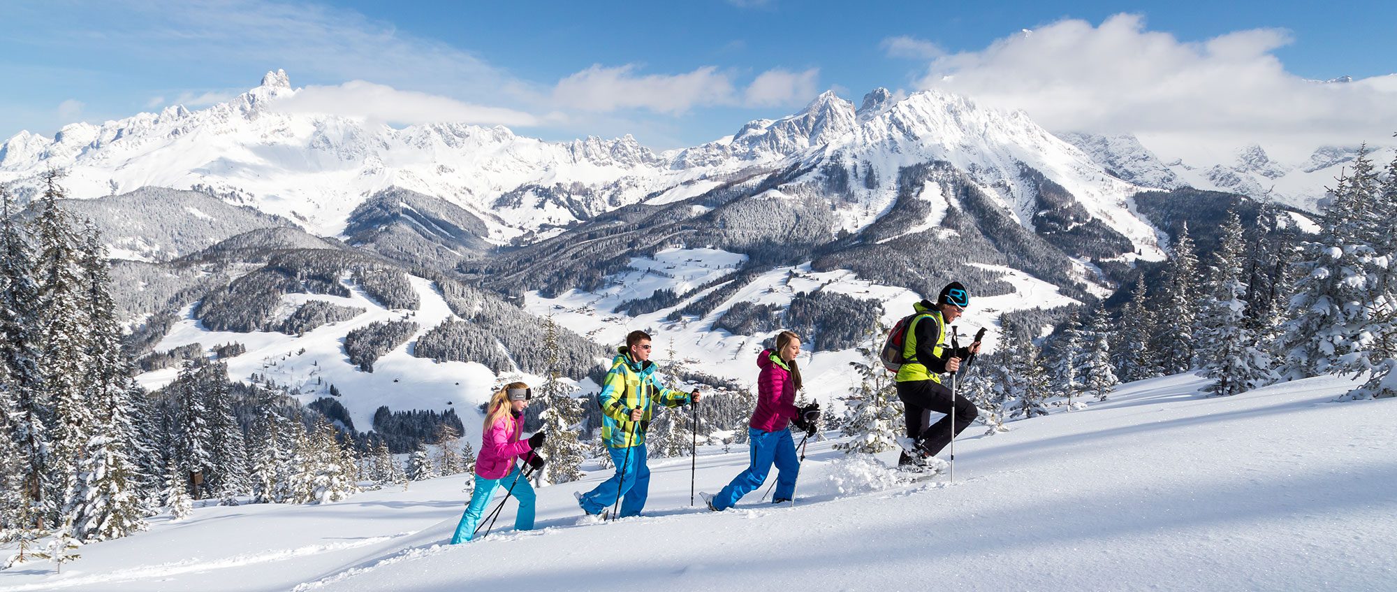 Schneeschuhwandern - Skiurlaub & Winterurlaub in Filzmoos